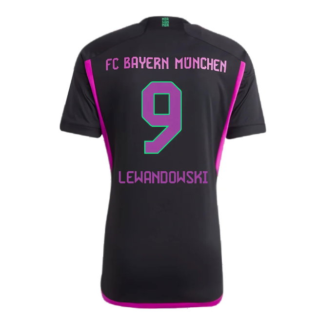 2023-2024 Bayern Munich Away Shirt (Lewandowski 9)