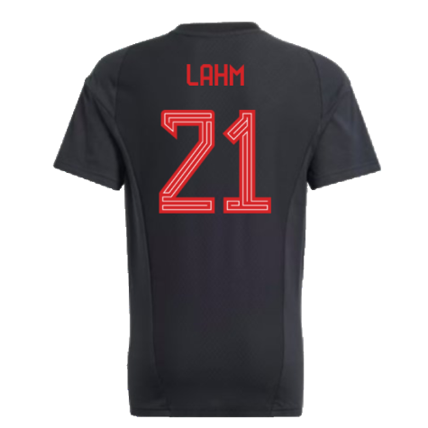 2023-2024 Bayern Munich Core Tee (Black) (Lahm 21)