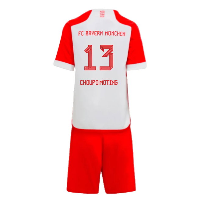 2023-2024 Bayern Munich Home Mini Kit (Choupo Moting 13)