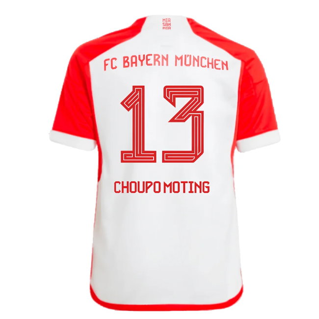 2023-2024 Bayern Munich Home Shirt (Kids) (Choupo Moting 13)