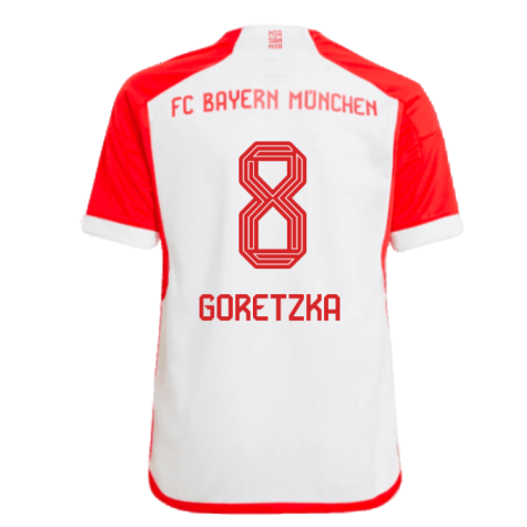 2023-2024 Bayern Munich Home Shirt (Kids) (Goretzka 8)