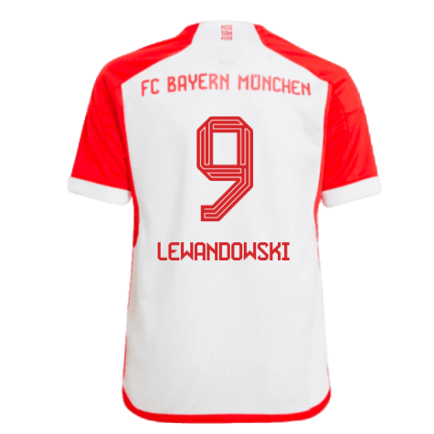 2023-2024 Bayern Munich Home Shirt (Kids) (Lewandowski 9)