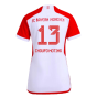 2023-2024 Bayern Munich Home Shirt (Ladies) (Choupo Moting 13)
