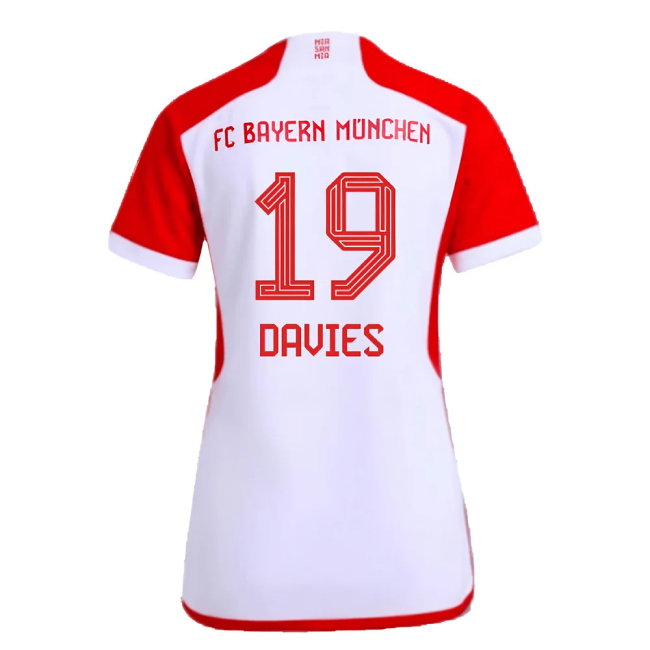 2023-2024 Bayern Munich Home Shirt (Ladies) (Davies 19)