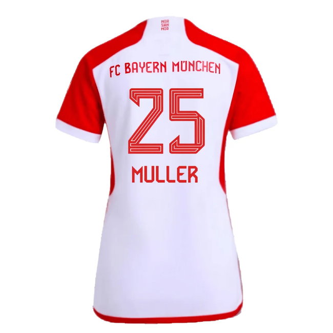 2023-2024 Bayern Munich Home Shirt (Ladies) (Muller 25)