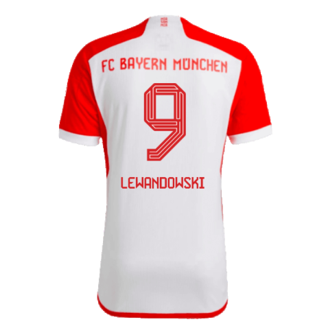 2023-2024 Bayern Munich Home Shirt (Lewandowski 9)