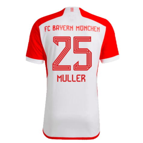 2023-2024 Bayern Munich Home Shirt (Muller 25)