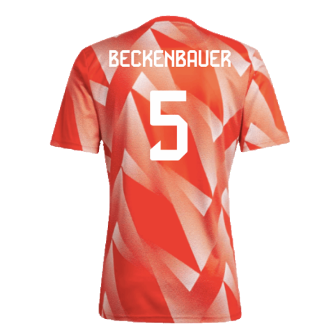 2023-2024 Bayern Munich Pre-Match Shirt (Red) (Beckenbauer 5)