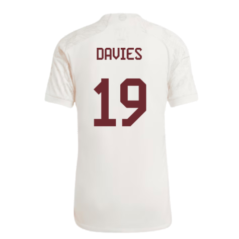 2023-2024 Bayern Munich Third Shirt (Davies 19)