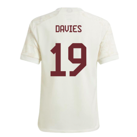 2023-2024 Bayern Munich Third Shirt (Kids) (Davies 19)