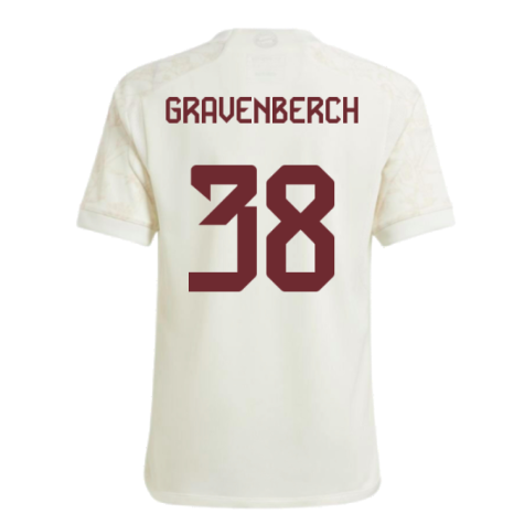 2023-2024 Bayern Munich Third Shirt (Kids) (Gravenberch 38)
