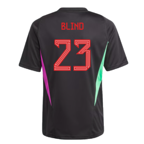 2023-2024 Bayern Munich Training Shirt (Black) - Kids (Blind 23)