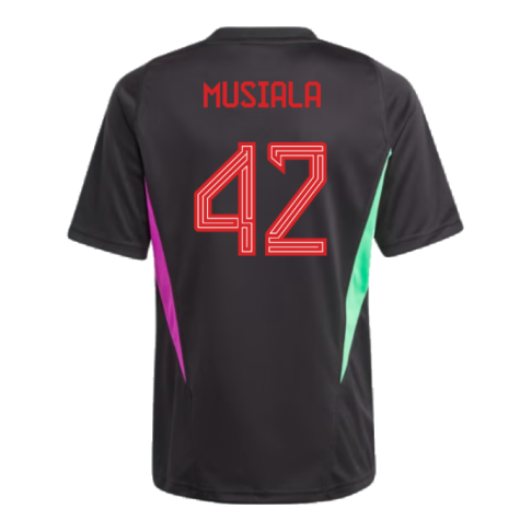 2023-2024 Bayern Munich Training Shirt (Black) - Kids (Musiala 42)