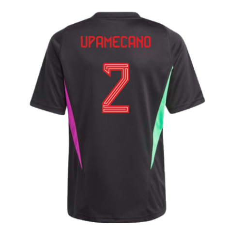 2023-2024 Bayern Munich Training Shirt (Black) - Kids (Upamecano 2)