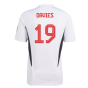 2023-2024 Bayern Munich Training Shirt (White) (Davies 19)