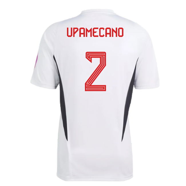 2023-2024 Bayern Munich Training Shirt (White) (Upamecano 2)