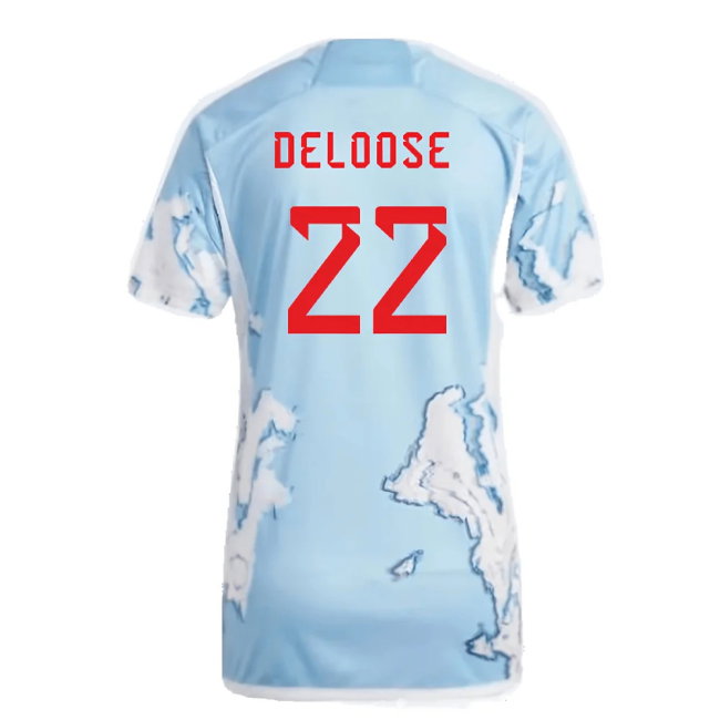 2023-2024 Belgium Away Shirt (Ladies) (Deloose 22)