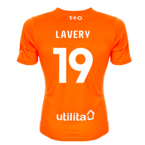 2023-2024 Blackpool Home Shirt (Lavery 19)