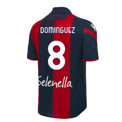 2023-2024 Bologna Home Shirt (DOMINGUEZ 8)