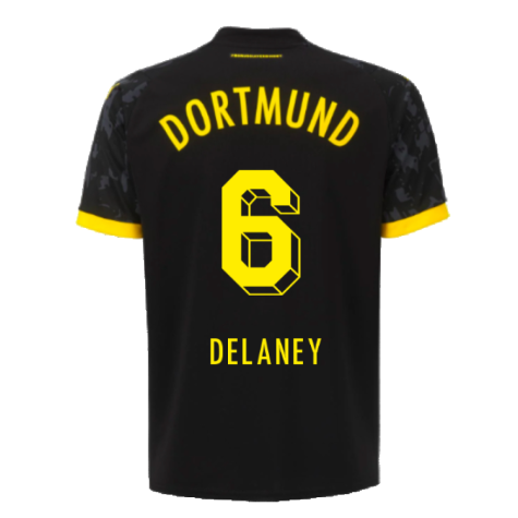 2023-2024 Borussia Dortmund Away Shirt (Delaney 6)