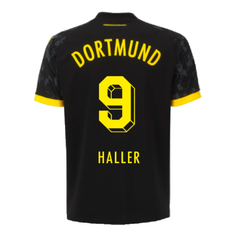 2023-2024 Borussia Dortmund Away Shirt (Haller 9)