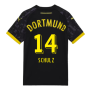 2023-2024 Borussia Dortmund Away Shirt (Kids) (Schulz 14)