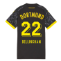 2023-2024 Borussia Dortmund Away Shirt (Ladies) (Bellingham 22)