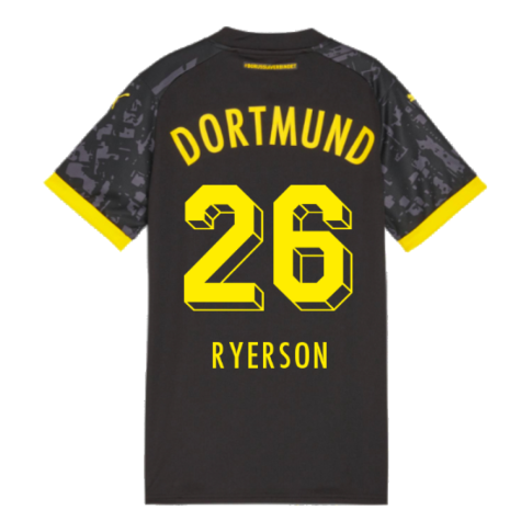 2023-2024 Borussia Dortmund Away Shirt (Ladies) (Ryerson 26)