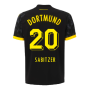 2023-2024 Borussia Dortmund Away Shirt (Sabitzer 20)