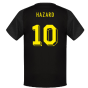2023-2024 Borussia Dortmund Casuals Tee (Black) (Hazard 10)