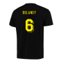 2023-2024 Borussia Dortmund FtblCore AOP Tee (Black) (Delaney 6)