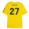 2023-2024 Borussia Dortmund FtblCore Graphic Tee (Yellow) (Adeyemi 27)