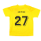 2023-2024 Borussia Dortmund Training Jersey (Yellow) - Kids (Adeyemi 27)
