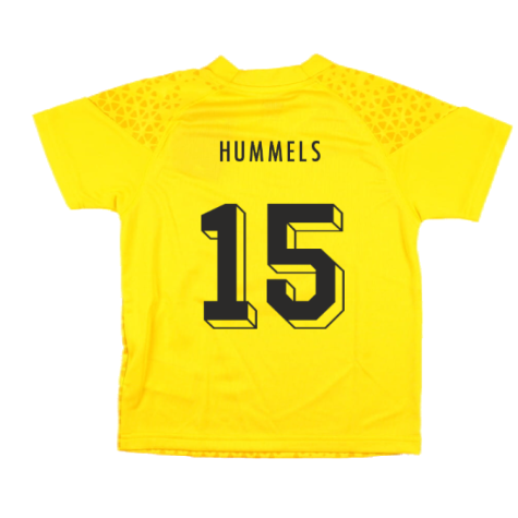 2023-2024 Borussia Dortmund Training Jersey (Yellow) - Kids (Hummels 15)