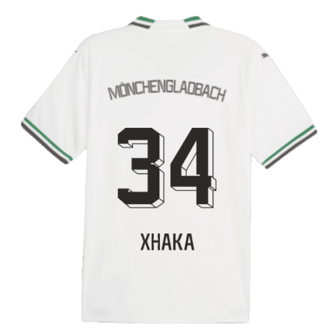 2023-2024 Borussia MGB Home Shirt (Xhaka 34)