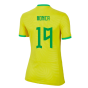 2023-2024 Brazil WWC Home Shirt (Ladies) (Monica 19)