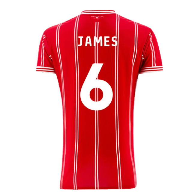 2023-2024 Bristol City Home Shirt (JAMES 6)