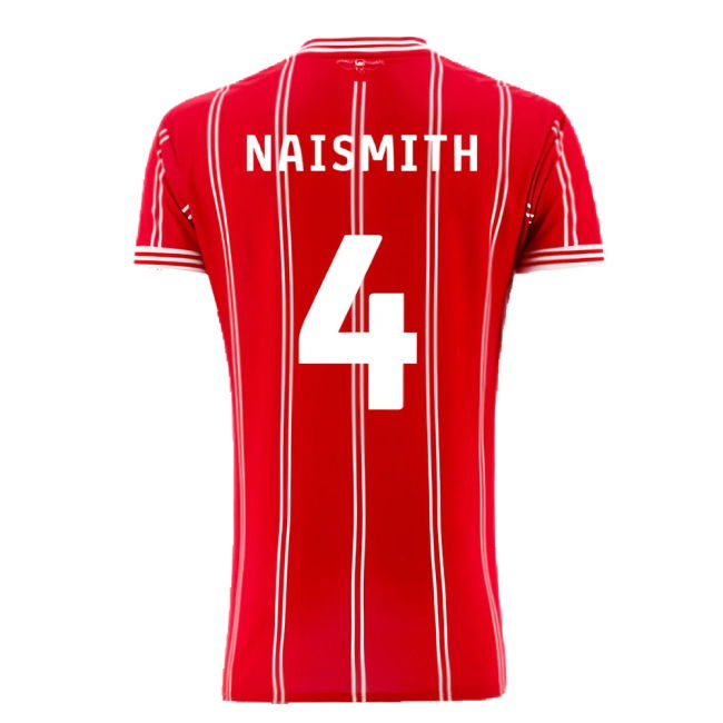 2023-2024 Bristol City Home Shirt (NAISMITH 4)