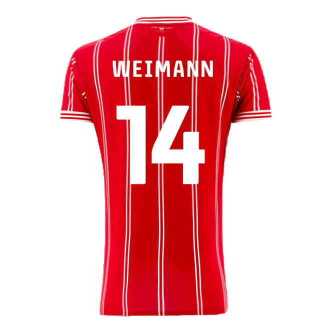 2023-2024 Bristol City Home Shirt (WEIMANN 14)