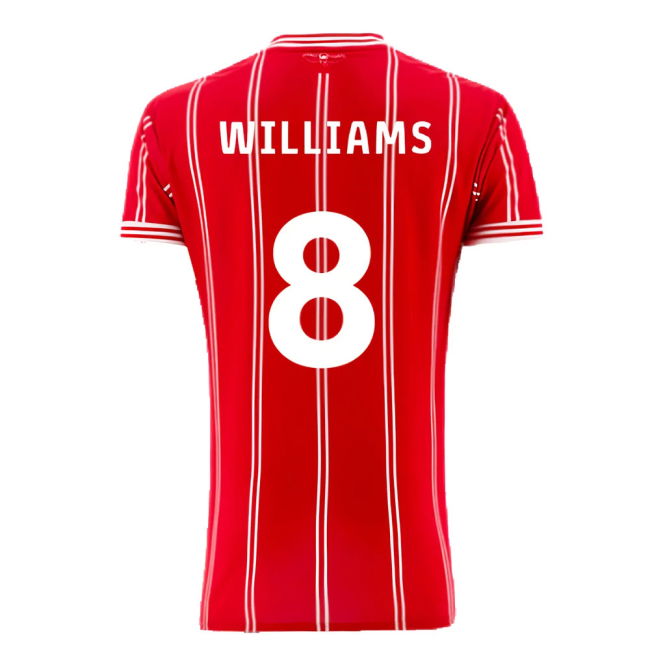 2023-2024 Bristol City Home Shirt (WILLIAMS 8)