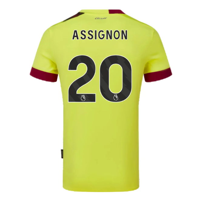 2023-2024 Burnley Away Shirt (Assignon 20)