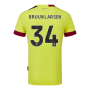 2023-2024 Burnley Away Shirt (Kids) (Bruun Larsen 34)