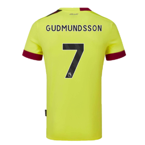 2023-2024 Burnley Away Shirt (Kids) (GUDMUNDSSON 7)