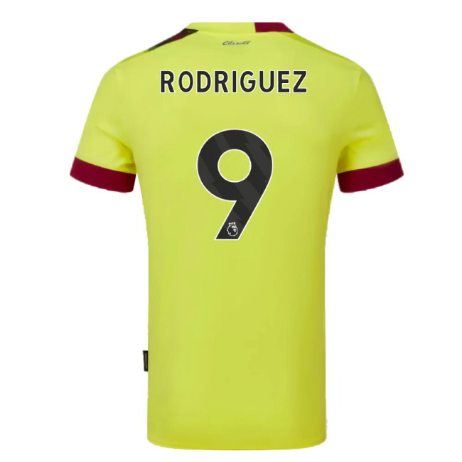 2023-2024 Burnley Away Shirt (RODRIGUEZ 9)