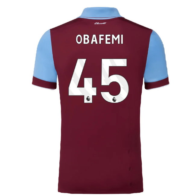 2023-2024 Burnley Home Shirt (Kids) (OBAFEMI 45)