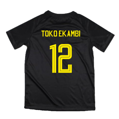 2023-2024 Cameroon Training Tee (Black) (TOKO EKAMBI 12)