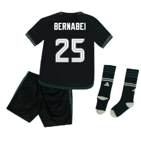 2023-2024 Celtic Away Mini Kit (Bernabei 25)