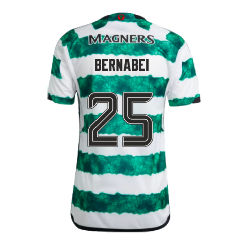 2023-2024 Celtic Home Shirt (Bernabei 25)