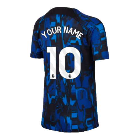 2023-2024 Chelsea Academy Pro Tee (Blue) - Kids (Your Name)