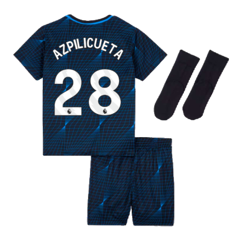 2023-2024 Chelsea Away Baby Kit (AZPILICUETA 28)